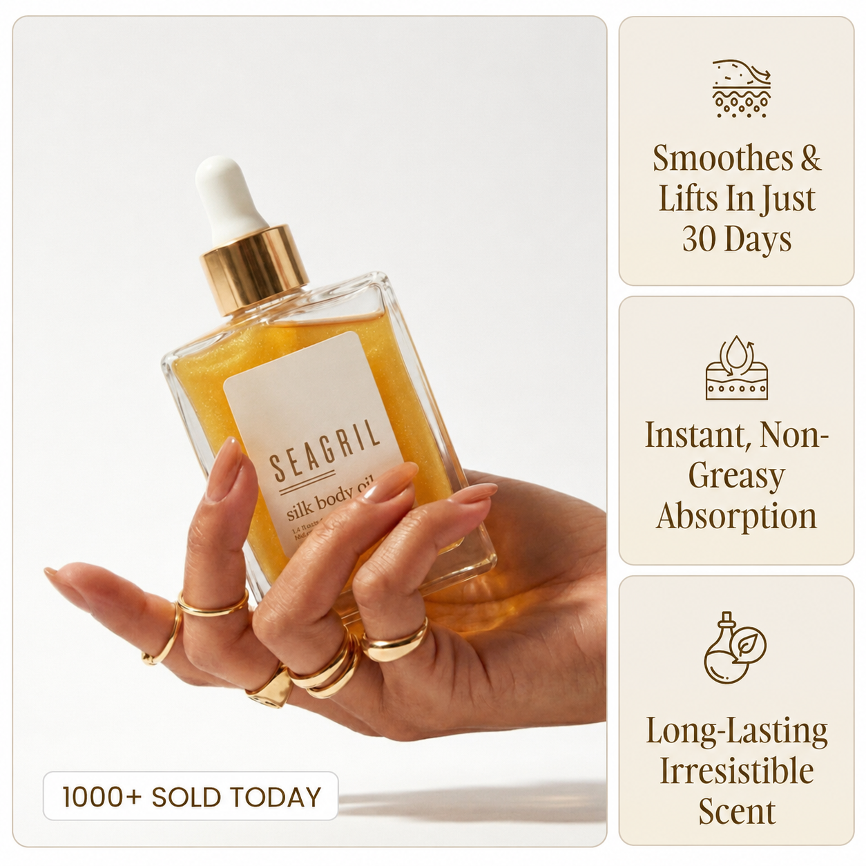 SEAGRIL® Silk Body Oil